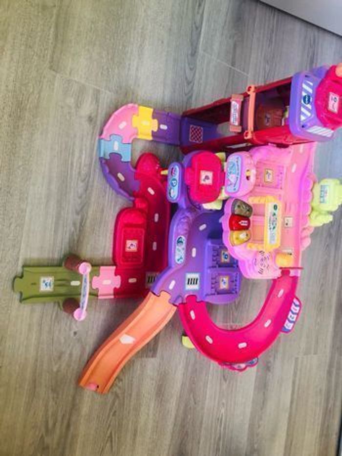 Garage auto tut tut bolides rose vtech - jeu fille - photo numéro 7