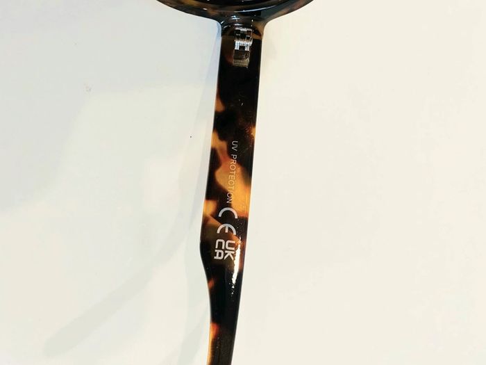 Lunette de soleil mixte ronde Polarisée marron léopard uvprotection catégorie 3 - photo numéro 7