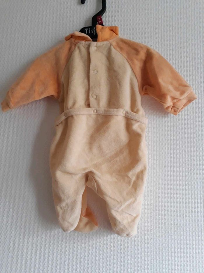 Pyjama jaune avec dessin d'une petite souris - photo numéro 2