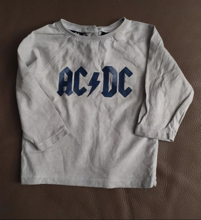 T.shirt AC/DC 6 mois