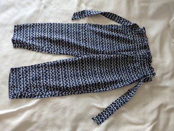 Pantalon léger marine et blanc - 4A - Gémo