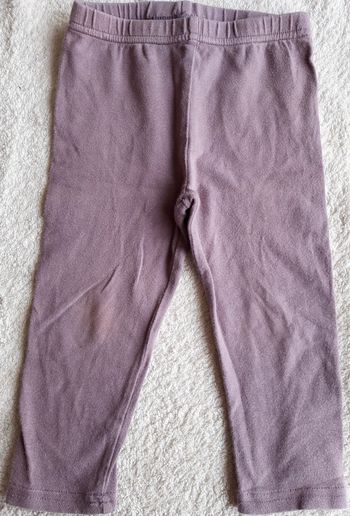Legging lilas fille 18-24 mois