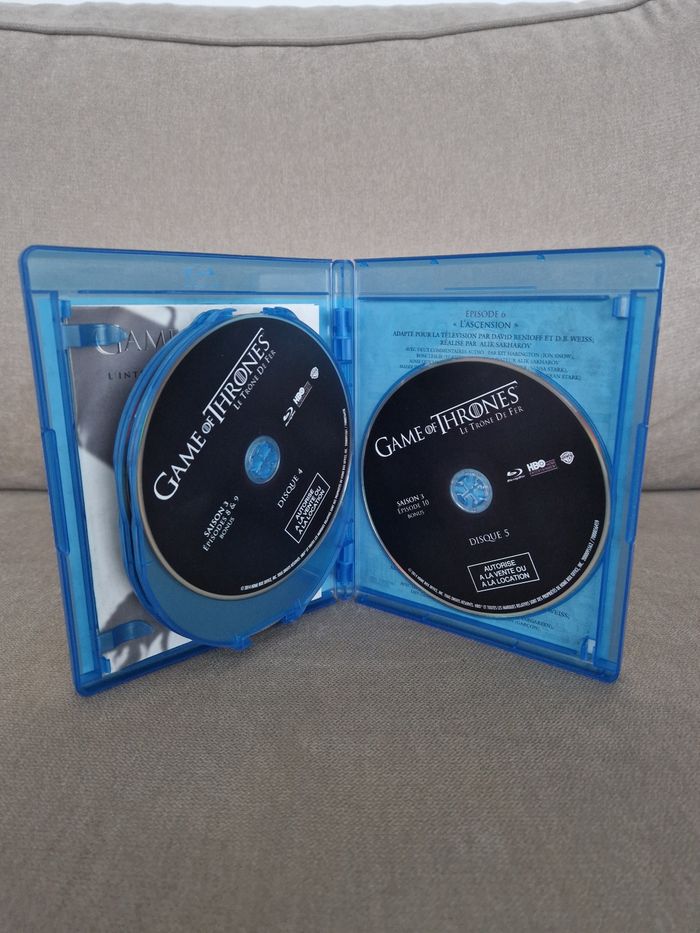 Blu-ray Game of thrones, le trône de fer l'intégral de la 3ème saison - photo numéro 9