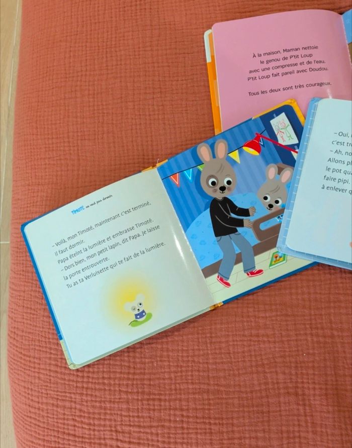 Lot de 3 livres pages plastifiés - photo numéro 8