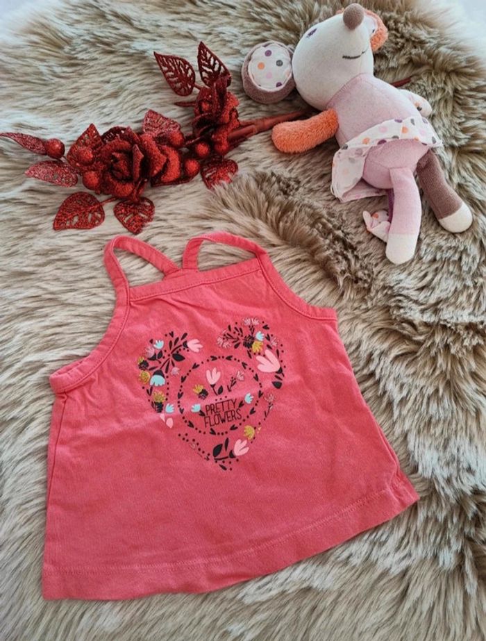 Ensemble ete débardeur jupe bébé reve 6 mois - photo numéro 2