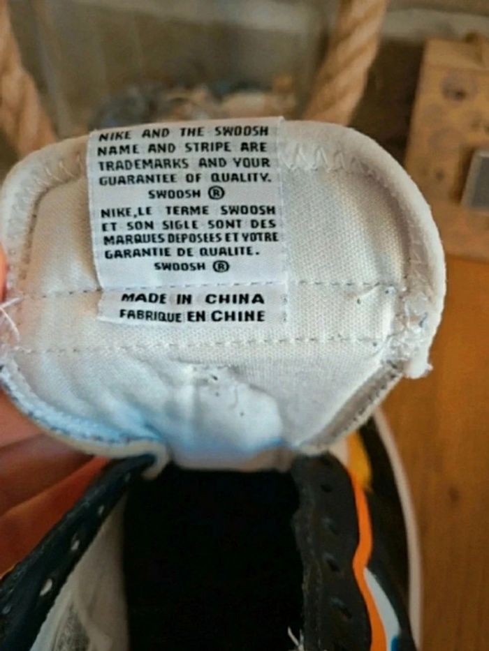 Baskets Sneakers Nike Air force 1 low shadow white black multi - photo numéro 17