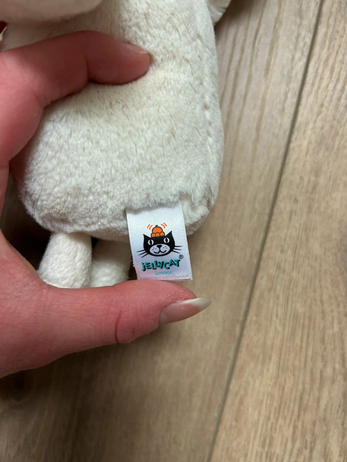 Chouette hiboux blanc jellycat - photo numéro 3