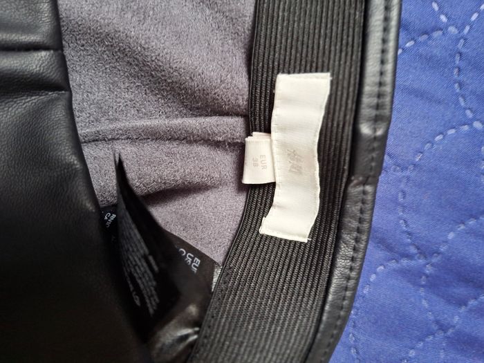 Jupe droite simili cuir - photo numéro 3