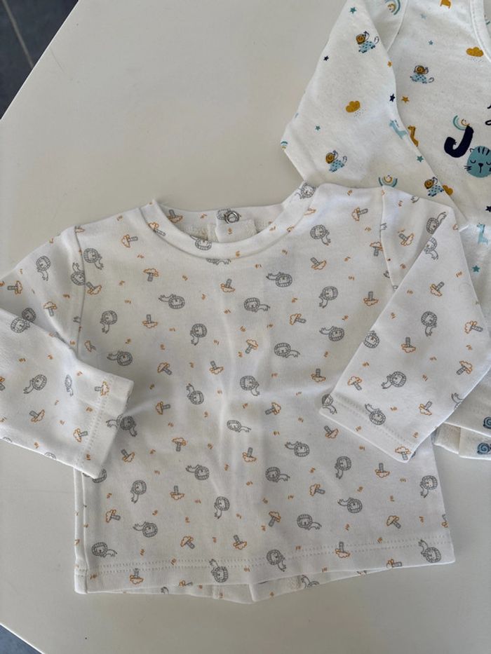 Lot de 2 tee shirt manches longues 3M - photo numéro 2