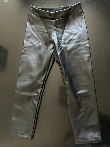 Legging thermique calzedonia effet cuir 4 ans