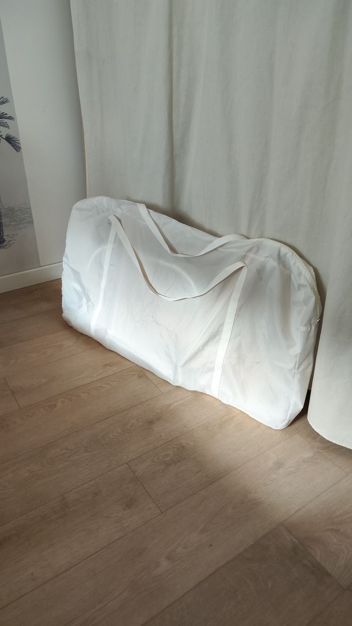 Lit cododo babygo crème et bois - photo numéro 7