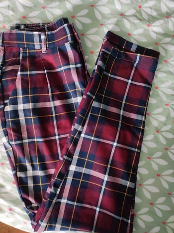 Pantalon a carreaux