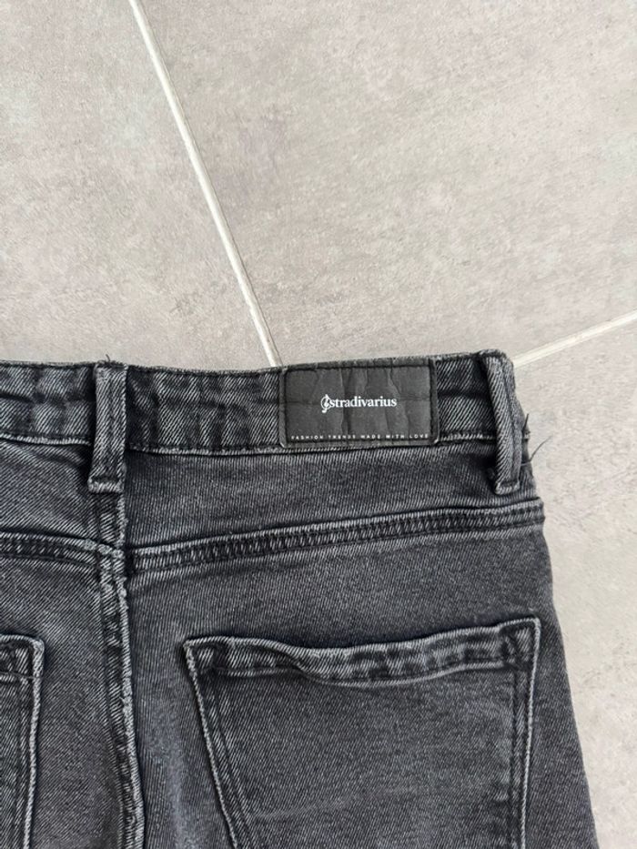 Jean mom slim noir Stradivarius - photo numéro 8