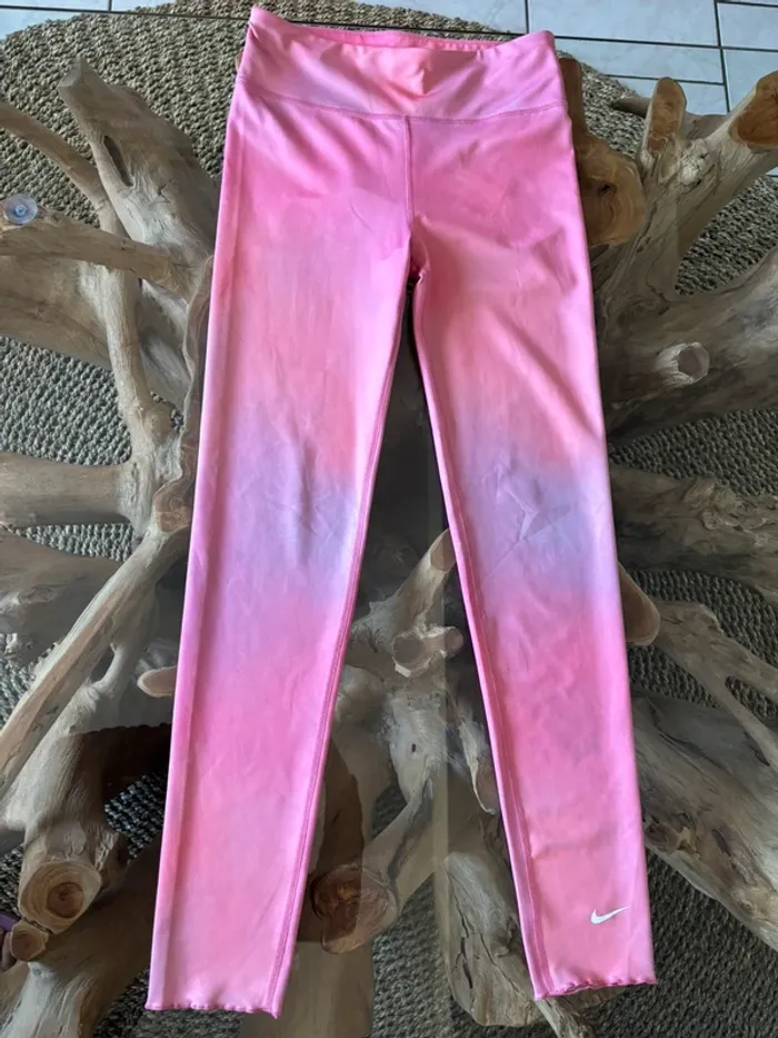 Legging dégradé rose Nike fille dri fit - photo numéro 2