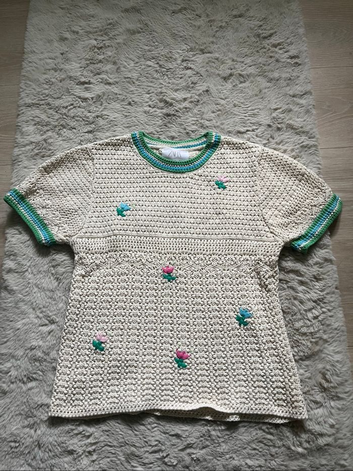 Haut broderie