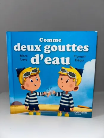 Livre « comme deux gouttes d’eau »