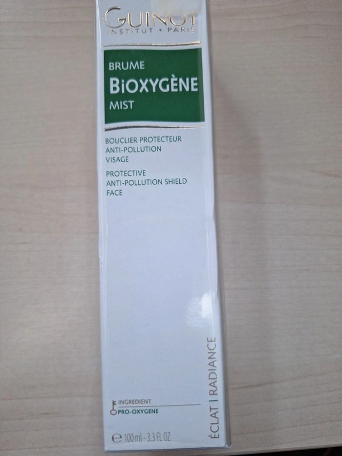 Guinot institut paris brume bioxygene anti pollution