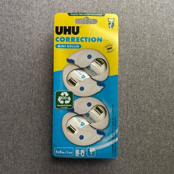 4 rollers correcteurs UHU (NEUF)