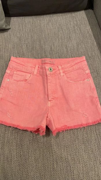 Short en jean ajustable à la taille