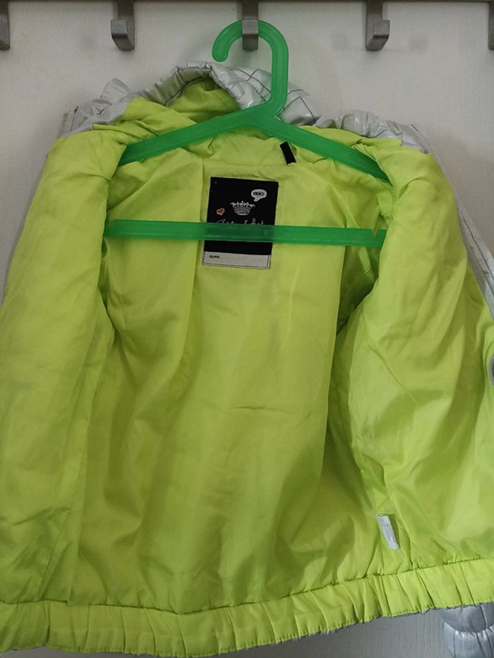 Doudoune légère argentée Be Happy Ikks 6 ans - photo numéro 6