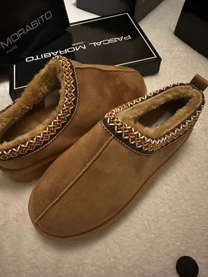 Chausson pantoufles Pascal Morabito Paris femme - photo numéro 5