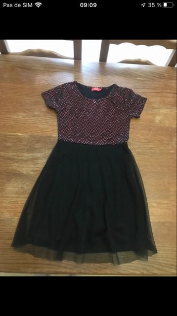 Robe de fête d’été enfant fille 8 ans
