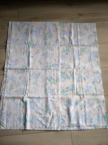 Lot de 2 taies de traversin vintage motif floral 170 X 41 cm
