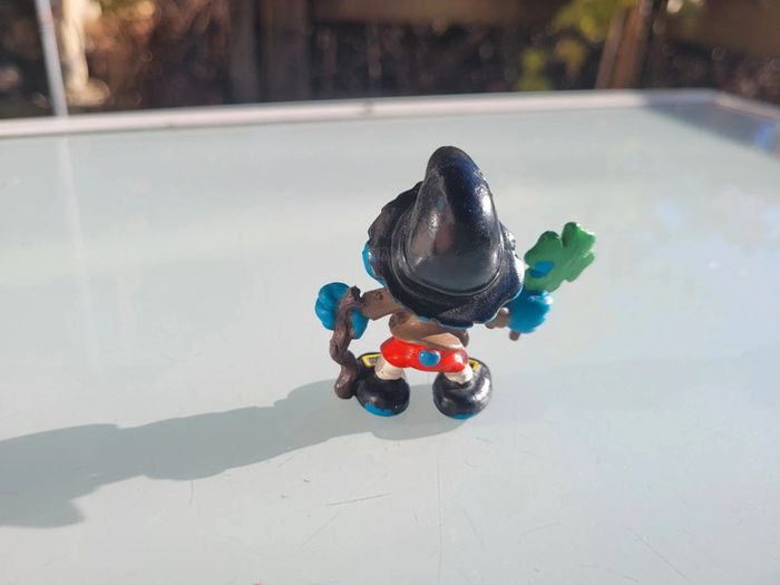Figurines anciennes Les Schtroumpfs : qui se lave, téléphone, bébé S. Trèfle 🍀 - photo numéro 18