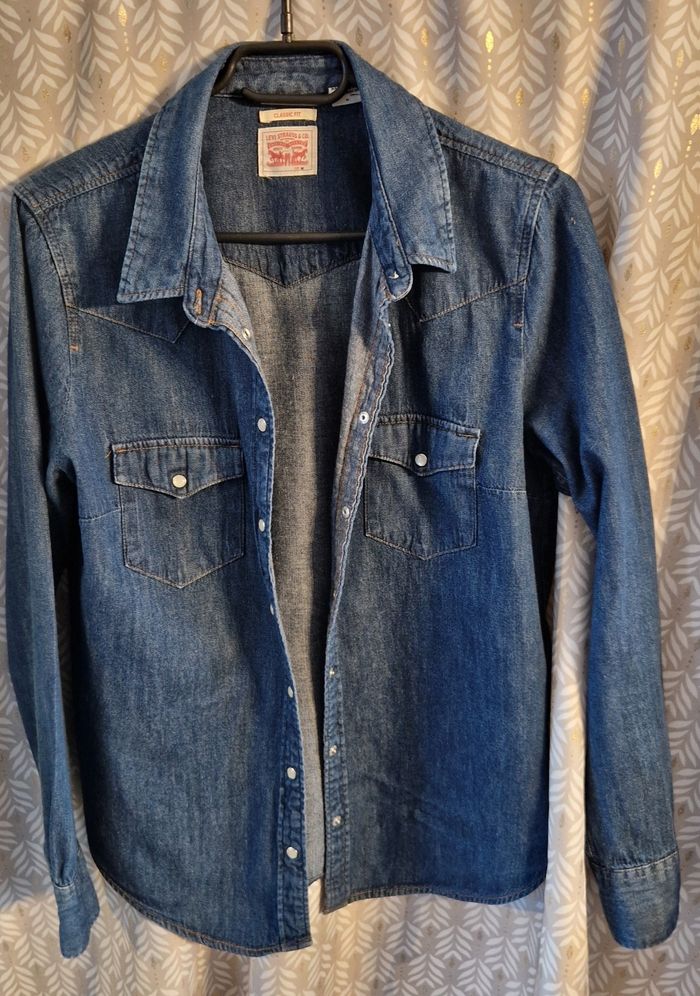 Chemise en jeans levis T M TBE