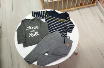 Ensemble garçon tape a l'oeil 6 mois