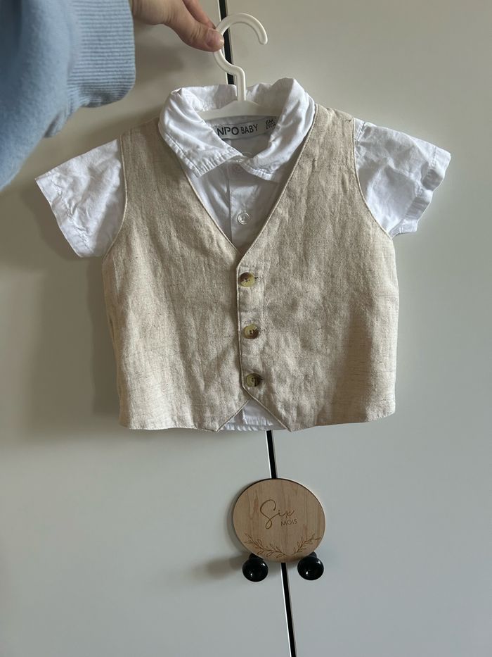 Ensemble chemise et boléro