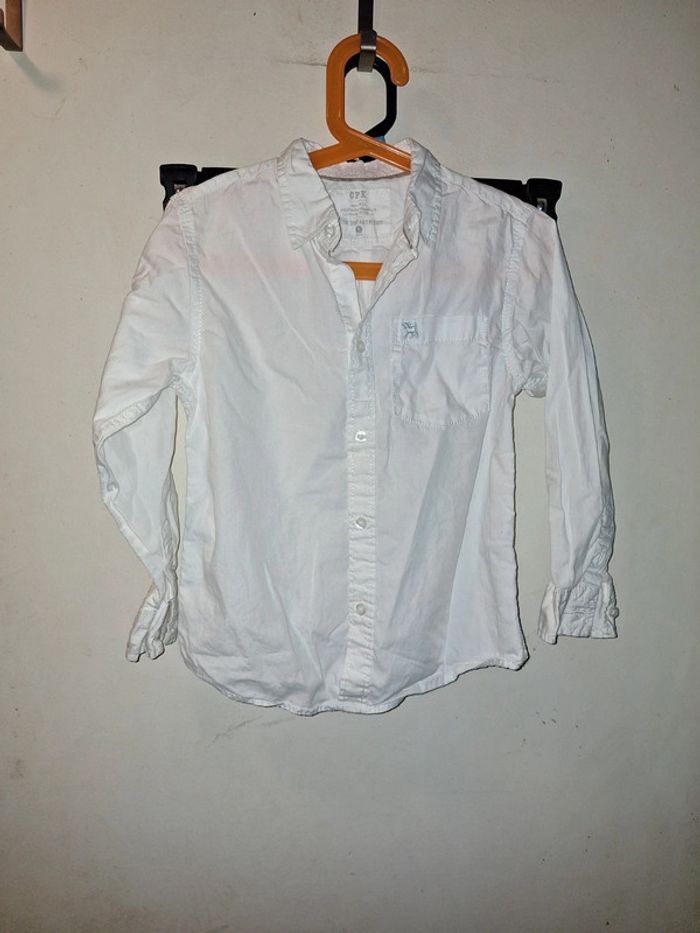 Chemise blanche 5 ans