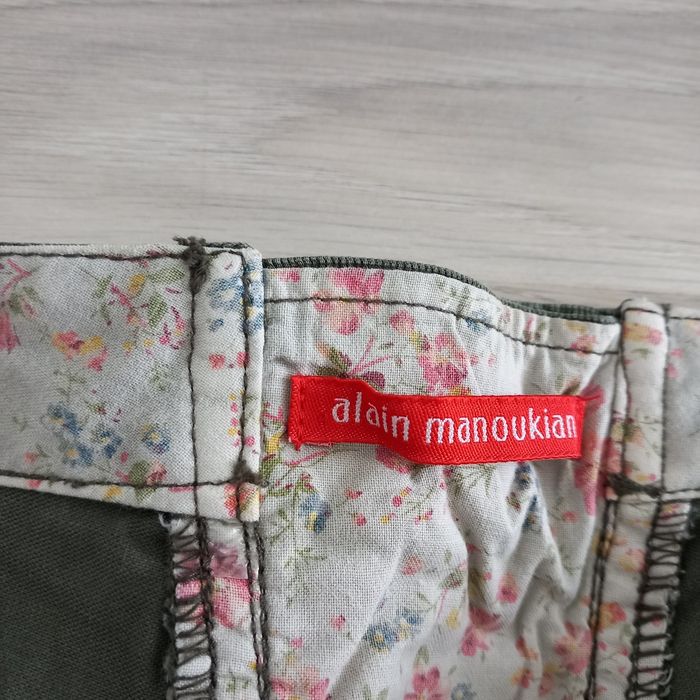 Pantacourt femme kaki Alain Manioukan taille 38 - photo numéro 4