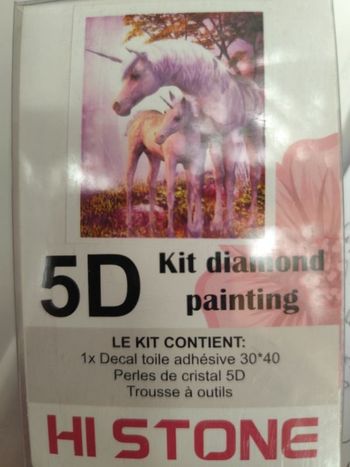 Diamant painting cheval
