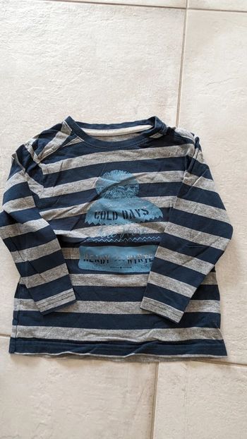 T-shirt manches longues 5 ans garçon