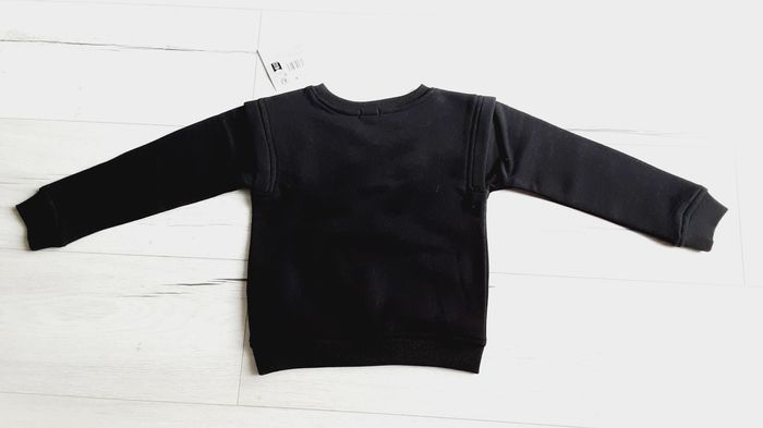 Vêtement fille pull noir uni Influx 5 ans Neuf - photo numéro 4