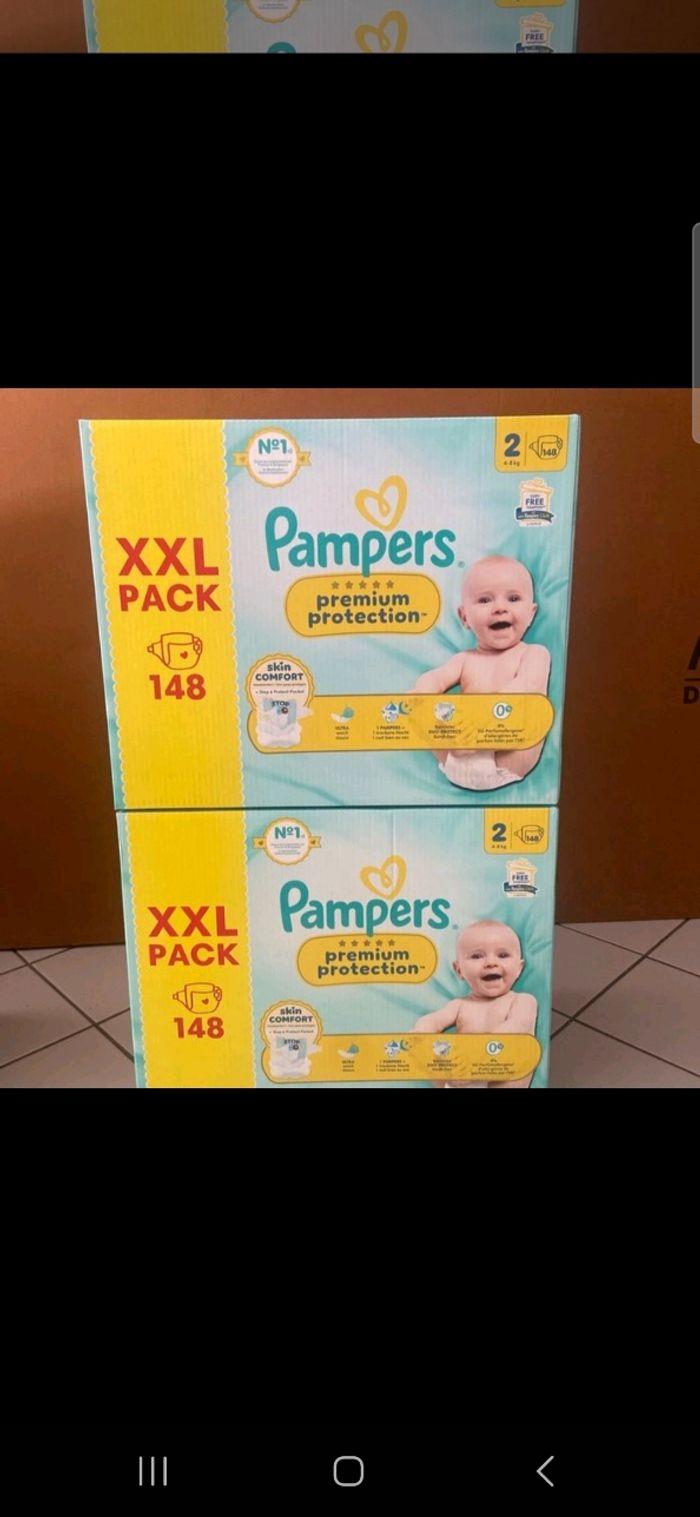 50 euro les 2 XXL PACK pampers premium protection taille 2