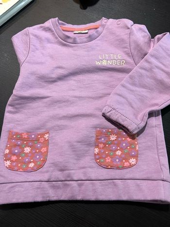 Sweat-shirt bébé fille