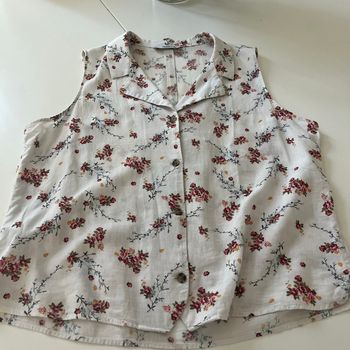 Blouse fleurie