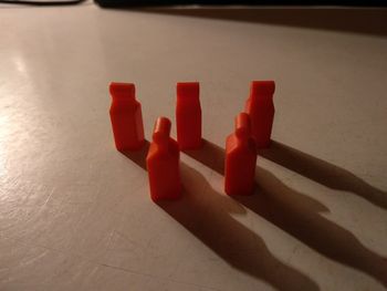 5 bouteilles briques de jus de fruits Playmobil