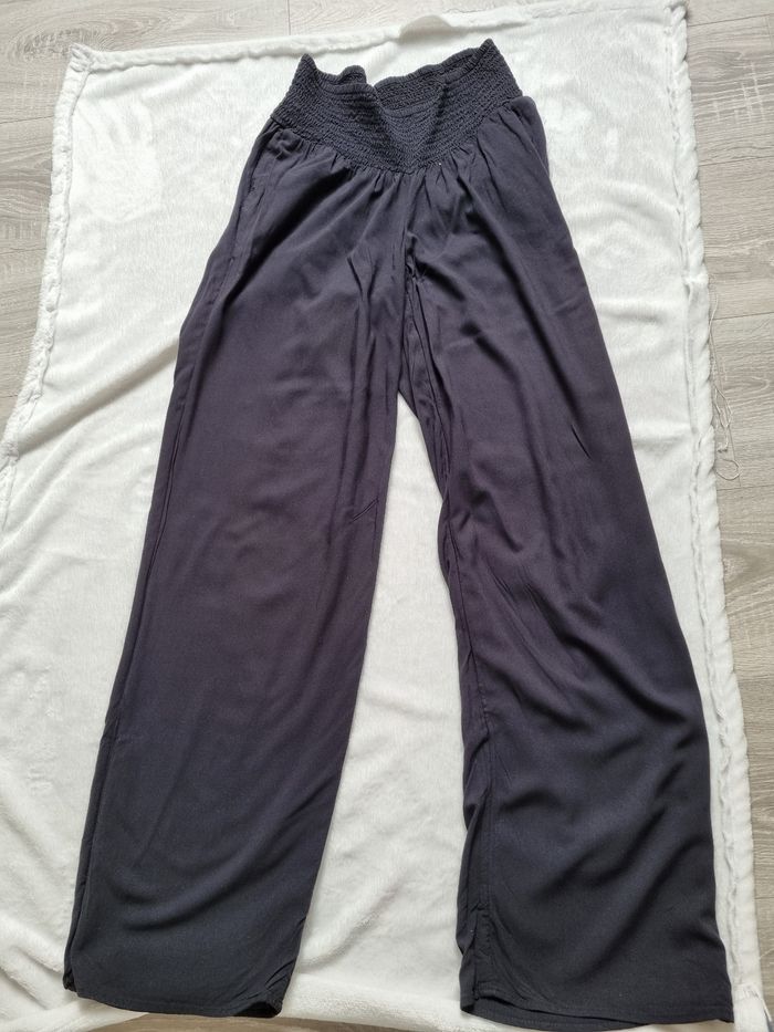Pantalon large fluide de grossesse - photo numéro 2