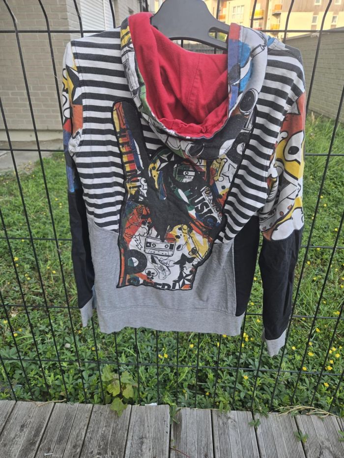 Gilet Zippé Desigual taille 11-12 ans - photo numéro 2