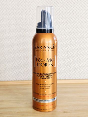 Garancia [ Fée-Moi DORER ] Mousse Crépitante Corps Auto-Bronzante, Hydratante 200 ml Neuf