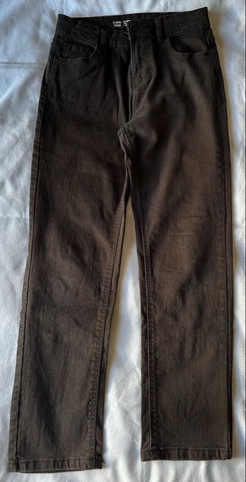 Jean noir garçon 12 ans