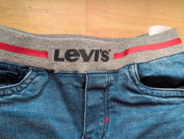 Pull on jeans skinny en denin bleu 24 mois Levi's - photo numéro 6