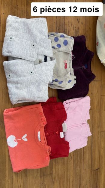 6 gilets/ pulls