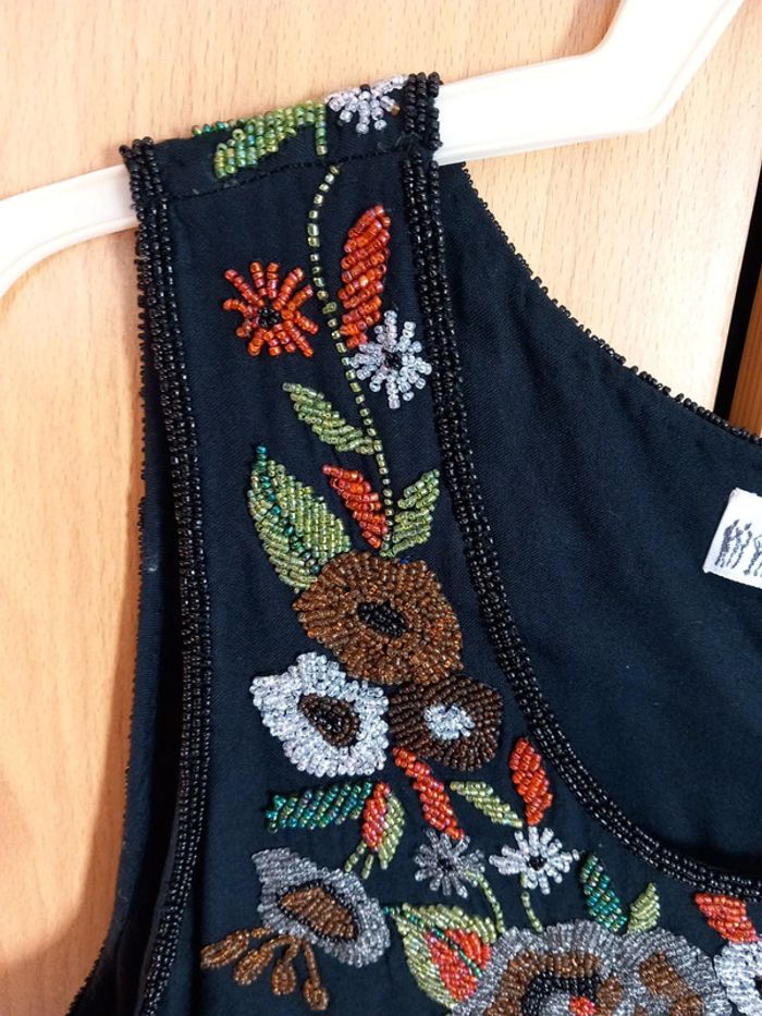 Tunique débardeur brodé T42 ka redoute - photo numéro 4