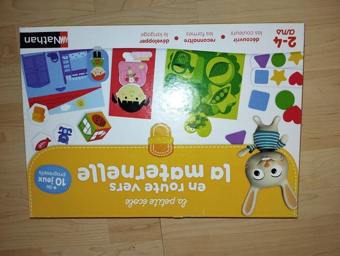 Jeu en route pour la maternelle