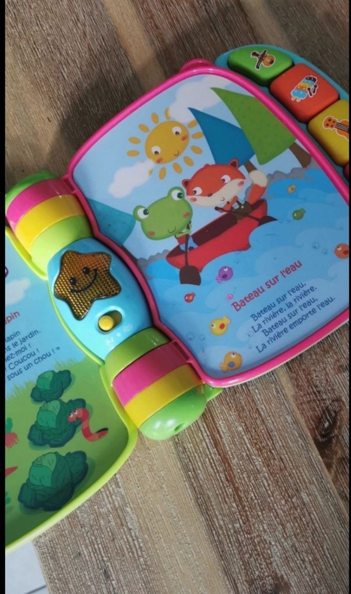 Livre musical de la marque VTech - photo numéro 2