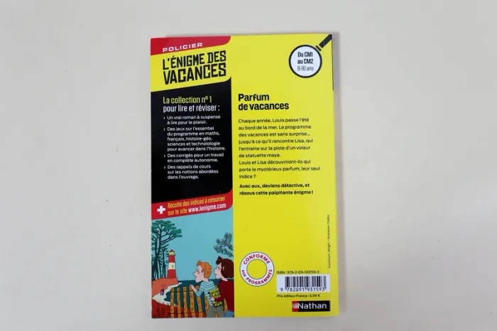 Roman-jeux pour réviser "L'énigme des vacances" du CM1 au CM2 (9-10 ans) Nathan - photo numéro 2